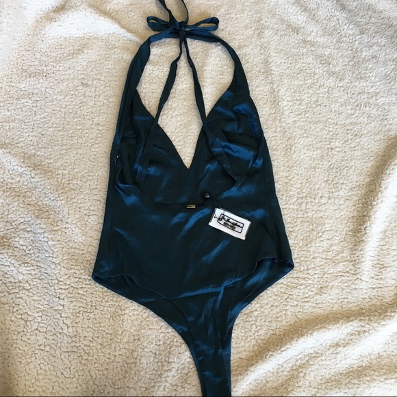 Culotte Dentelle For Love And Lemons Jaune Néon - Taille S, Taille Haute